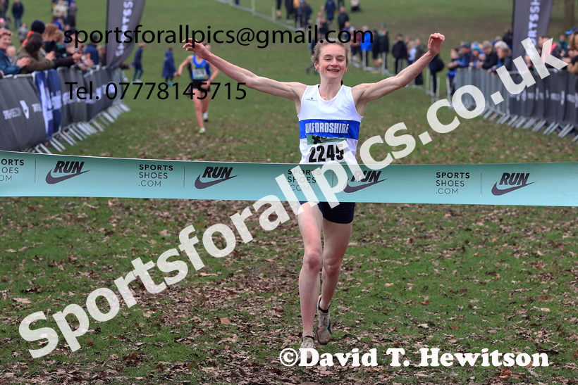 Senior Womens 2026 UK CAU Inter Counties Cross Country, Wollaton Park, Nottingham. Photo: David T. Hewitson/Sports for All Pics